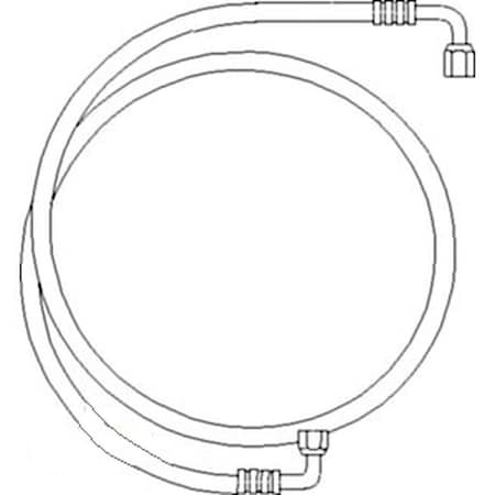 Aftermarket Air Conditioning Hose Line Kit Fits Allis Chalmers 7080 7030 7000 7040 7060 7050 70268466